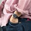 [Citizen Q&Q] Watch V52A-500VK (Black) 10 ATM Water Resistant, Analog, Lightweight, Simple Design, Urethane Band