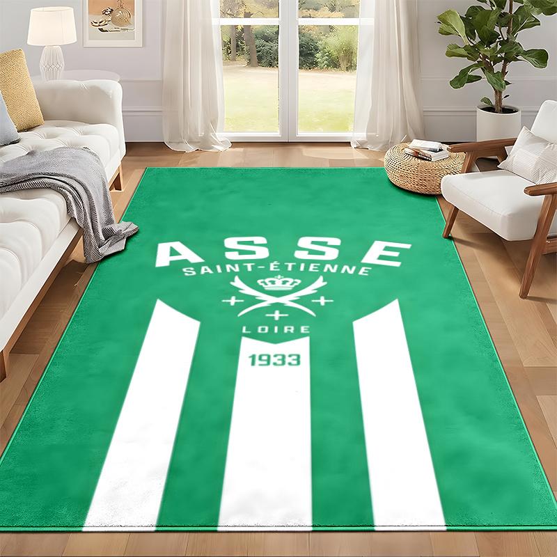 AS Saint Etienne Carpet Door Mat for Living Room or Bedroom Protective Mat Under Chair Office Decoration Christmas Gift Birthday Present