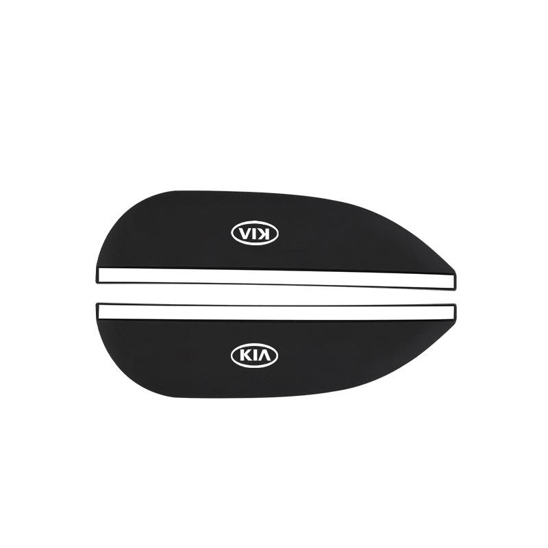 2PCS Carbon Fiber Car Rearview Mirror Rain Eyebrow Visor Accessories For KIA K5 K3 K9 K2 Rio Optima Ceed Soul Stonic Venga Forte
