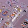 10/20/50Pcs Cute Cartoon Patterns PVC Stickers Waterproof Transparent Notebook Decoration Scrapbook Decor DIY