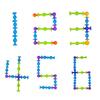 Soft Silicone Sucker Building Blocks Toys Diy Silicone Block Model Sucker Assembled Construction Educational Funny Toys For Kids