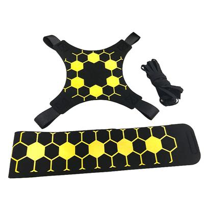 Soccer Ball Juggle Bag Adjustable Solo Soccer Kick Trainer Soccer Auxiliary Circling Waist Belt for Adults Children Practicing