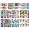 12Pcs Animal Landscape Patterns DIY Diamond Art Bookmark Diamond Art Painting Bookmark Gift for Book Lovers Mosaic Art Supplies
