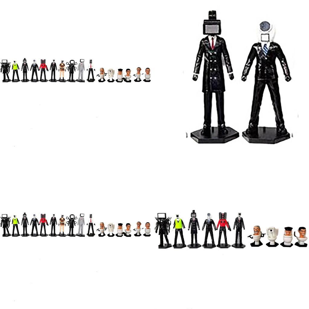 Toilet Skibidi Figurines Pvc Handmade Game Model Home Decorations Boy Gifts