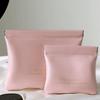 Napkin Storage Bag Lipstick Cosmetic Bag PU Coin Purse Leaf Spring Bag Women Change Storage Bag