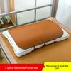 Large Bamboo Rattan Ice Silk Pillow Slices - Cool Pillow Mat Pair with Free Shipping