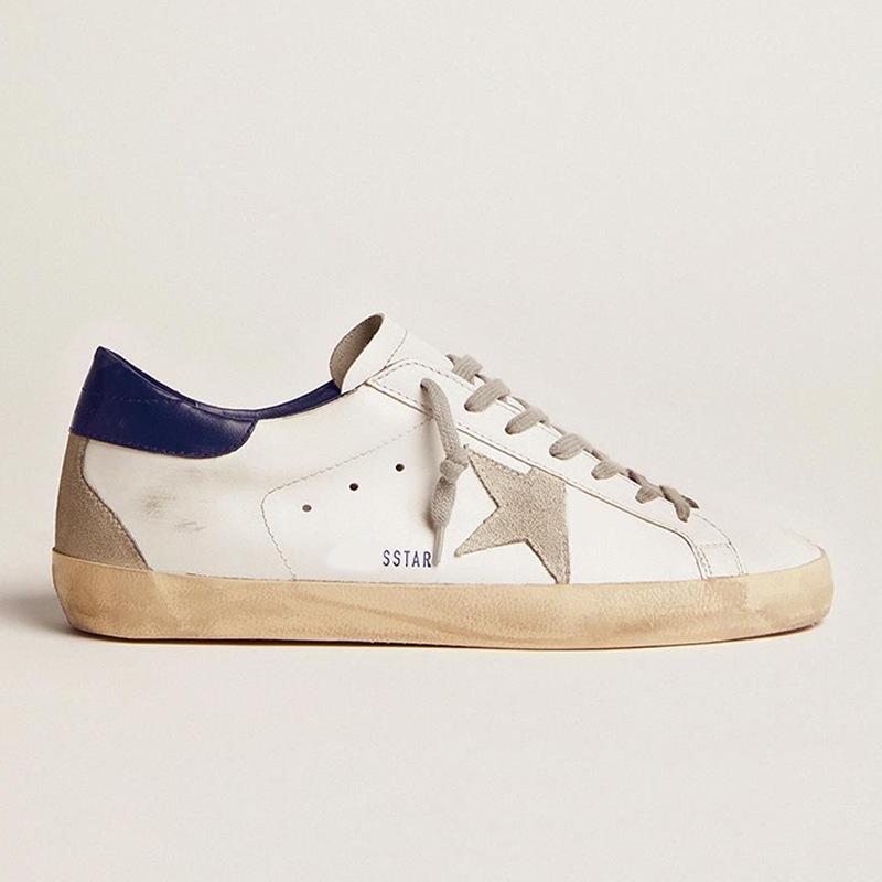 Leather Small Dirty Shoes Men's and Women's Star Shoes Dirty Shoes Casual Versatile Fashion Board Shoes White Shoes
