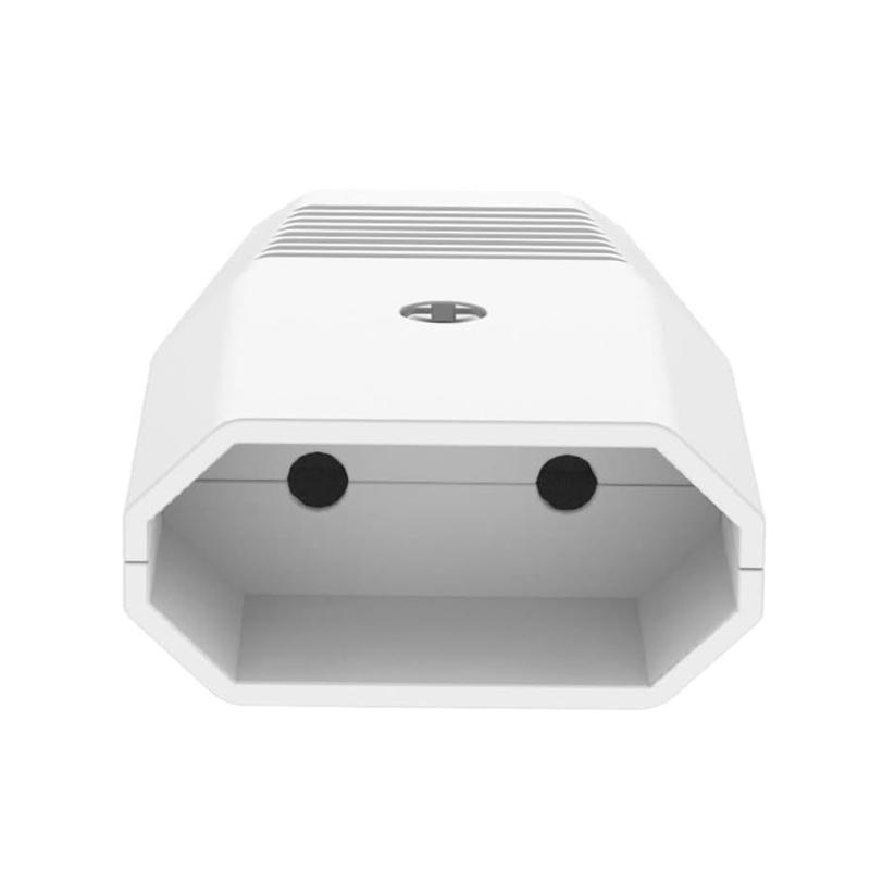 Flat Couplers 250V 2.5A Europlug Adapter For Lighting Fixture Small Appliance Double Insulated 2Pin European Device