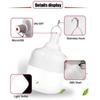 Portable Tent Lamp Battery Lantern Camping Light Outdoor Bulb Emergency Lights for Patio Porch Garden