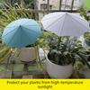 3 Stück UV-Schutz Pflanzen-Sonnenschirm Topfpflanzen Gartenpflanzen Sonnenschutz Balkon Gemüse Setzlinge