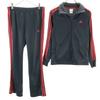 Adidas Track Jacket Setup M Gray Jersey Women Used