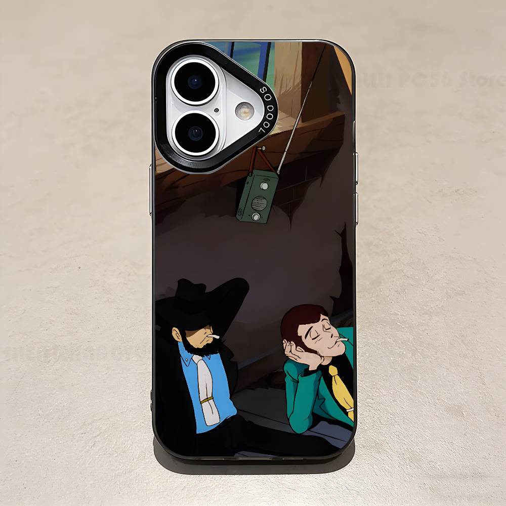 L-Lupin The Third Case For IPhone 11 12 13 14 15 16 17 Pro Max XS X XR Cover