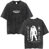 Klassiek Schietspel Bioshock Vintage Gewassen T-shirt Mannen Vrouwen Casual Oversized T-shirt Heren Hoge Kwaliteit T-shirts Streetwear