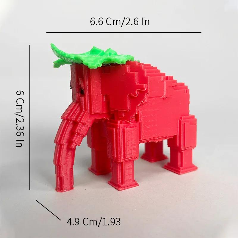 3D Printed Brainrot Animals Tralalelo Tralala Sharkbricks Gift For Children Car Desktop Home Decor