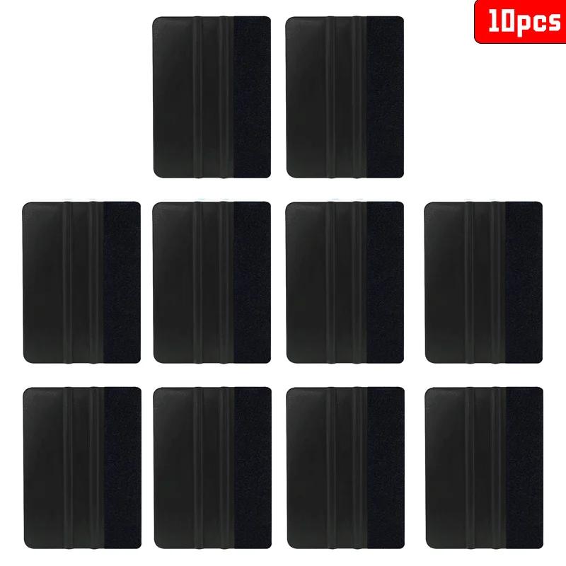

10/20Pcs Car Scraper With Felt Vinyl Wrap Film Card Squeegee Carbon Fiber Sticker Car Wrapping Tools Auto Window Tint Applicato