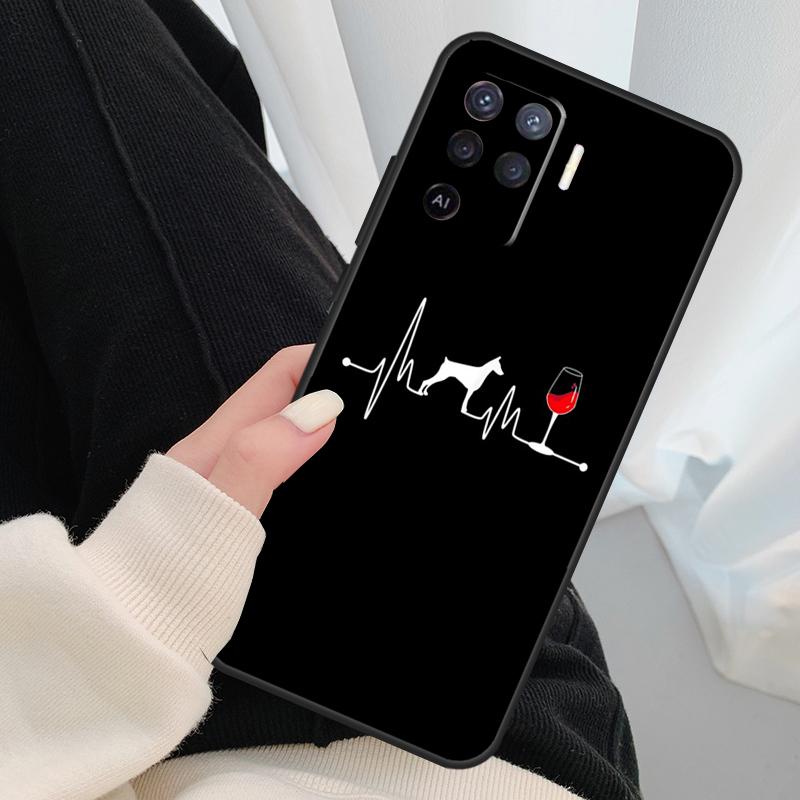 Dachshund Doberman Dog Case For Oppo A40 A60 A80 A5 Pro A15 A16 A17 A57 A77 A94 A74 A54 A76 A96 A18 A38 A58 A78 A98
