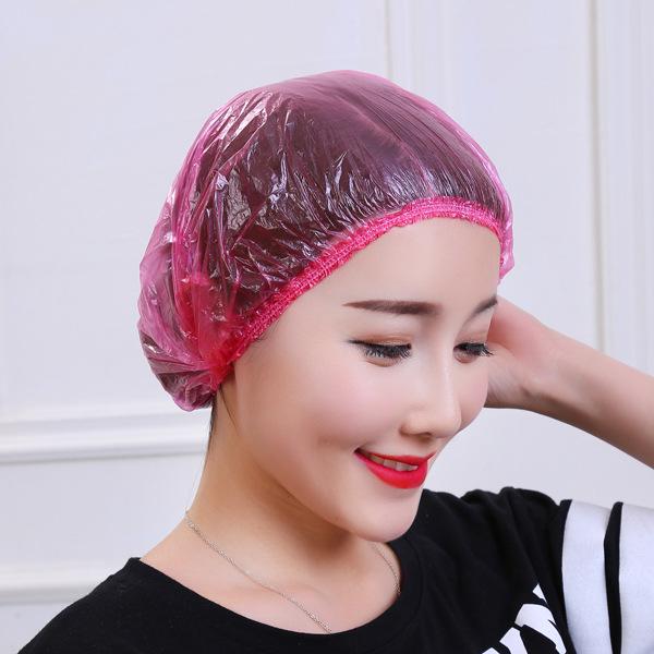 Extra Large Waterproof Disposable Shower Cap for Hair Treatments
