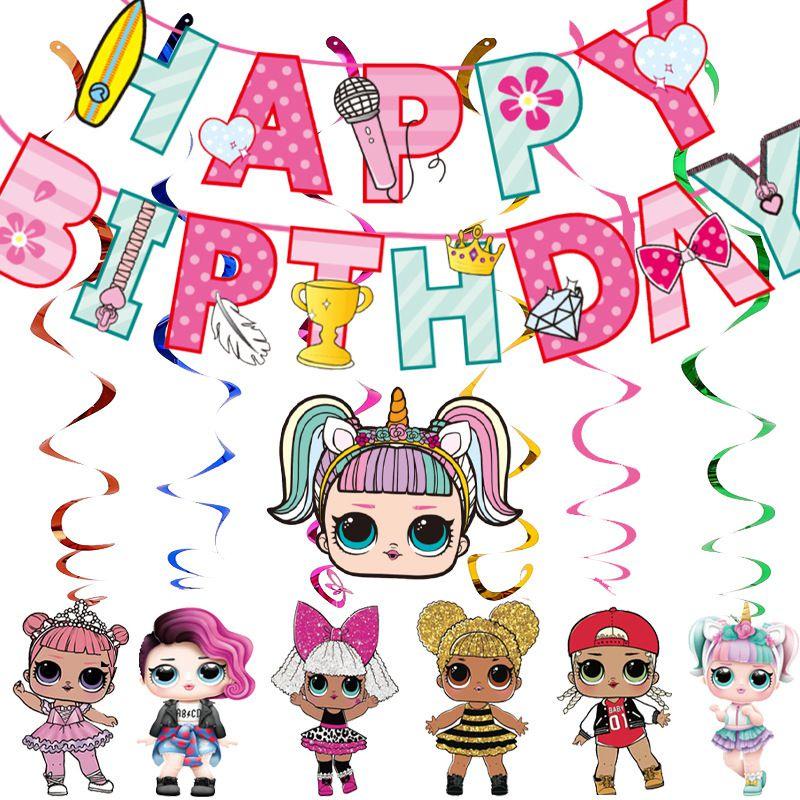 High-quality Lol Surprise Doll Hanging Swirls Perfect For Indoors And Outdoors