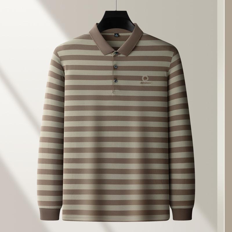 Long Sleeve T-Shirt Men s Autumn Trendy Fashion Casual Versatile Loose Fit Crew Neck Hoodie M