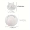 Pumpkin Jar Silicone Molds Halloween Jar with Lid Resin Mold Halloween Candy Jars Epoxy Resin Molds Candle Holder Jewelry Box