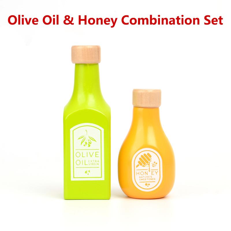 

Pretend Play Wooden Toy Drink Set Kitchen Food Toys Montessori Kids Educational Simulation Game Toys gifts for Toddlers