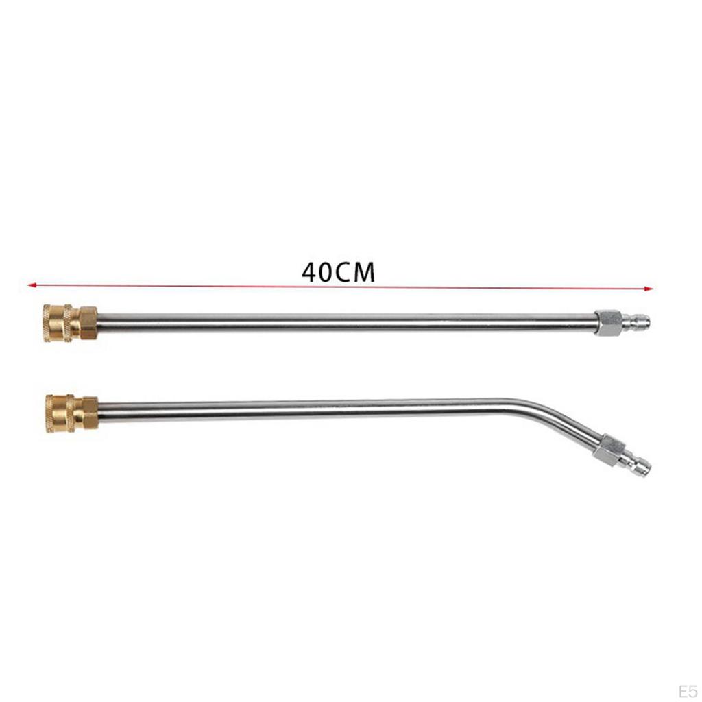 15inch Pressure Washer Attchment Carriage Cleaner with 6 Nozzles And 2 Extension Car Body Cleaning