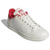 Adidas Originals Stan Smith Pohodlné Všestranné Protiskluzové Odolné Nízké Tenisky Unisex Tenisky Bílé Červené IH5972