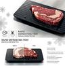 Vassoio Scongelamento Rapido per Carne Congelata Piastra Scongelamento Cibo Scongelamento Rapido Strumenti Gadget da Cucina Più Sicuri