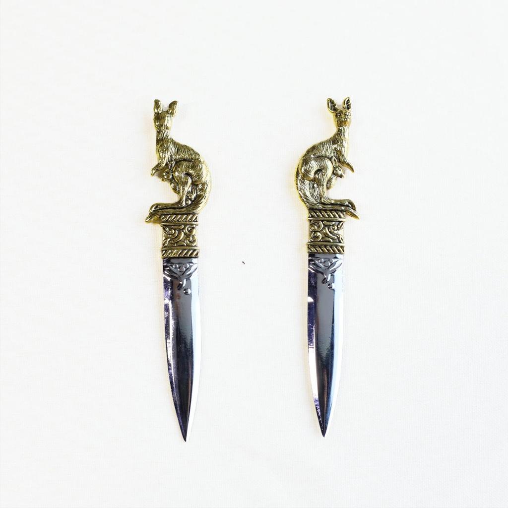 Zinc Alloy Retro Metal Letter Opener, European-American Style, In Stock