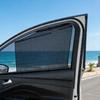 Car Window Sunshade Automatic Retractable Curtain Summer UV Protection Mesh Privacy Universal Side Window Cover Accessories