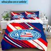 3PCS Football Club Emblem 3pcs Bedding,Including 3PCS Duvet Cover And 2pcs Pillowcases Perfect for Christmas,Ideal for Bedroom, Dormitory