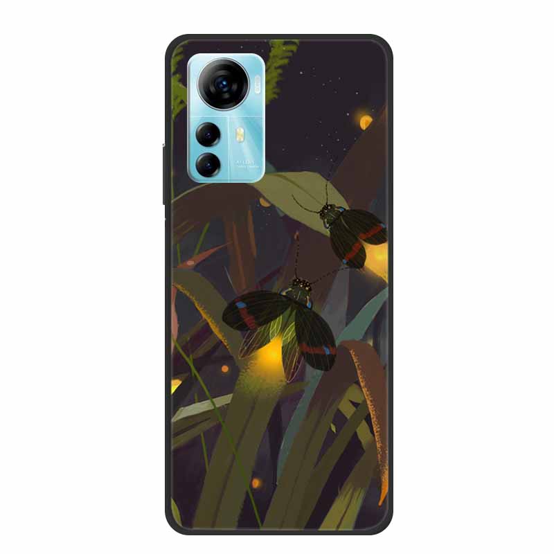 Coole Silikonhülle für ZTE Blade V41 Smart Case Gedrucktes Mode Weiches Rückseiten Cover Stoßfänger für Blade V41Smart Case Schutzhülle