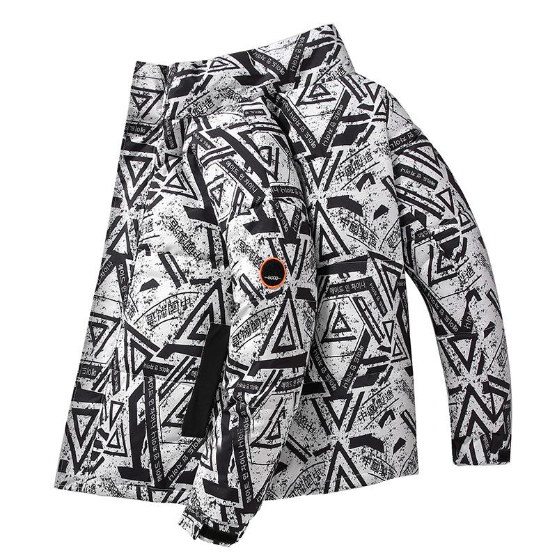 

Новая зимняя куртка-пуховик в стиле пары, повседневная утолщенная куртка-пуховик для мужчин, национальная трендовая куртка 3XL