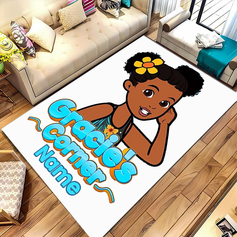 Custom personalization Gracies Corner Area Rug - Perfect For Kitchen, Bathroom,Laundry Room Decor Large Size Available,Gift All Seasons