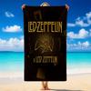Asciugamano da Spiaggia in Microfibra con Stampa Led Zeppelin Sabbia?Asciugamano Leggero Resistente per Nuoto, Viaggi all'Aperto