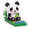 93013 Animal World Panda Bamboo Pet Doll Mobile Phone Stand DIY Mini Diamond Blocks Bricks Building Toy for Children No Box