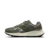 Stable Casual Comfortable Durable Low-Top Running Shoes Men Sneakers Olive-Green 232613-OLV