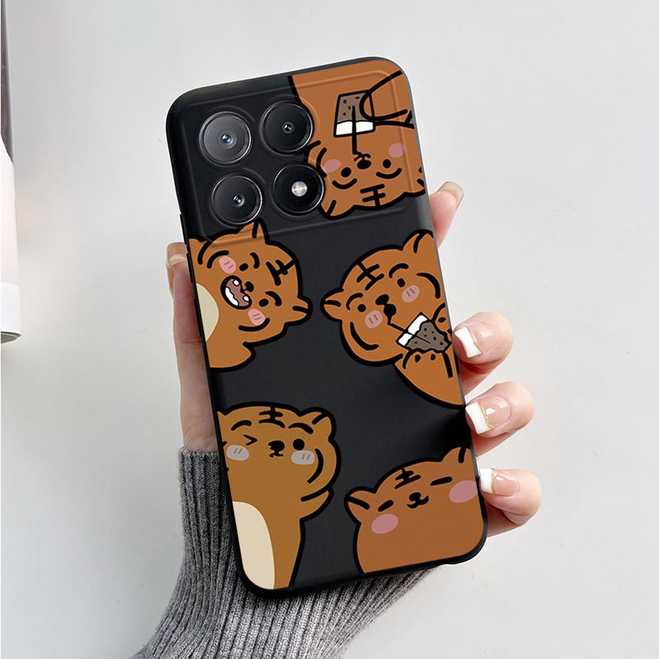For Xiaomi Poco X6 Pro Case 2023 Fashion Astronaut Soft Silicone Back Cover For Xiaomi Poco M6 Pro 5G Funda PocoX6 X6 Pro Bumper