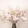 Artificial Flowers For Outdoors Geranium Silk Flowers Outdoor UV Resistant Garden Plants Bush Faux Flowers For Home Wedding Kitchen Decor