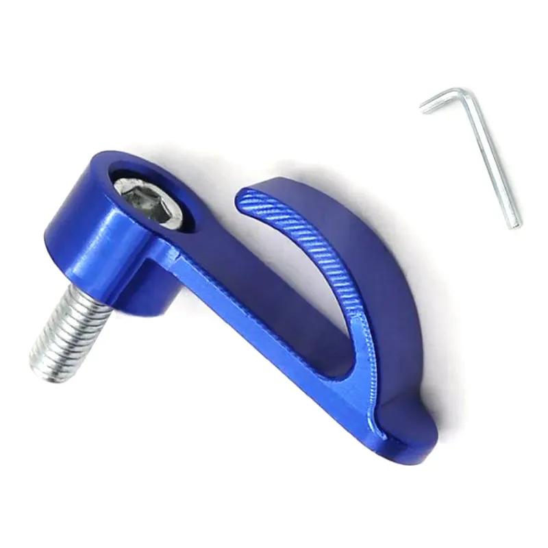 1PC Motorcycle Hook 5 Colors Anti-wear Pure Aluminum Alloy 4.7cm/1.6cm Motorbike Single Hole Hook Helmet Bag Universal CNC