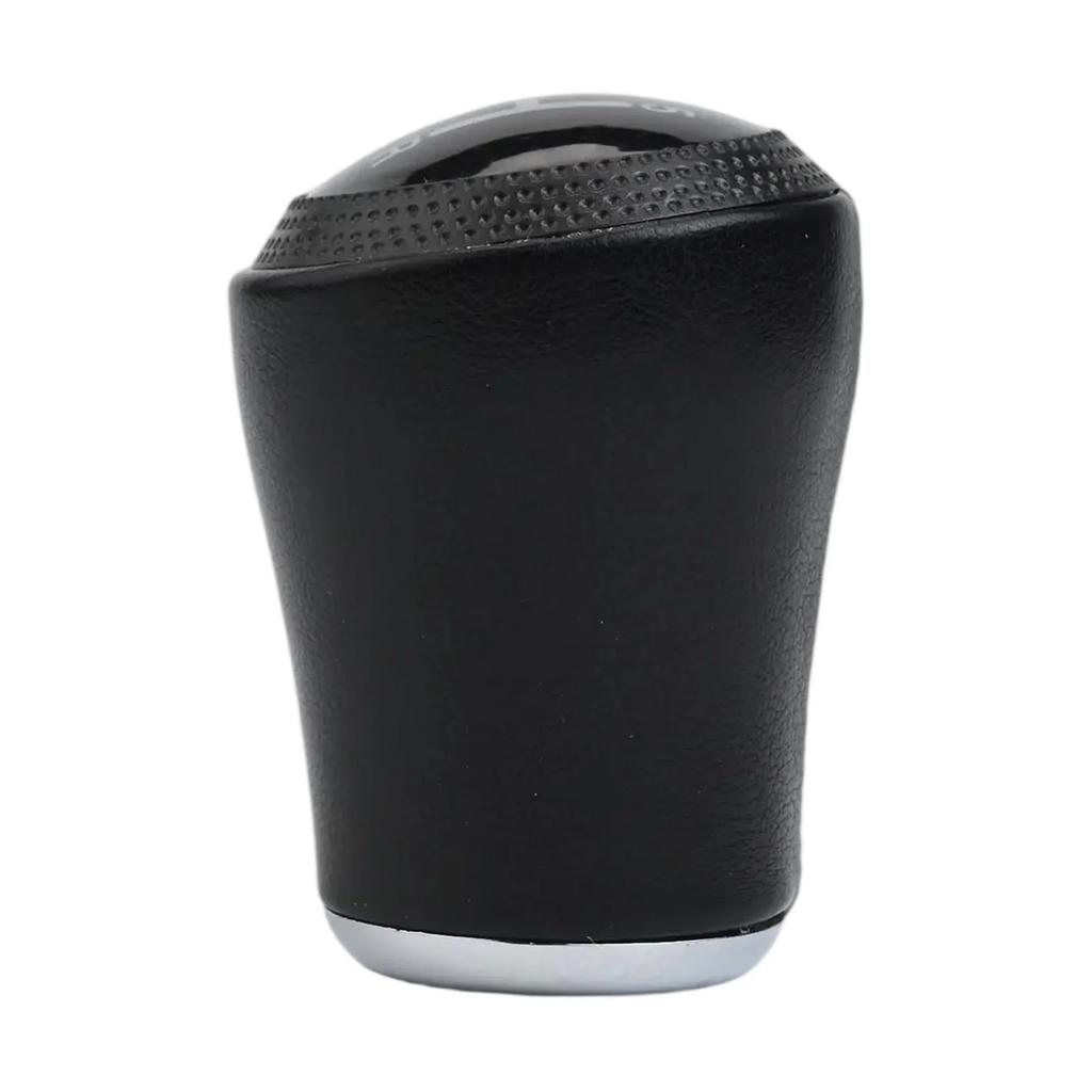 For A4 B5 C5 1998 1999 2000 2001 5/6 SPEED BLACK PU LEATHER SHIFT KNOB Manual Transmission Car Accessories Interiors