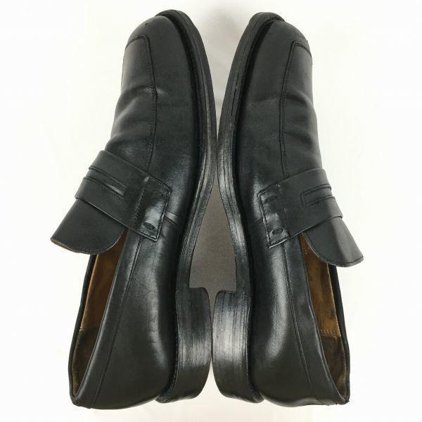CHEANEY Vintage Tag Penny Loafer Business Schuhe Schwarz Größe 8 26.5 Herren(GEBRAUCHT)
