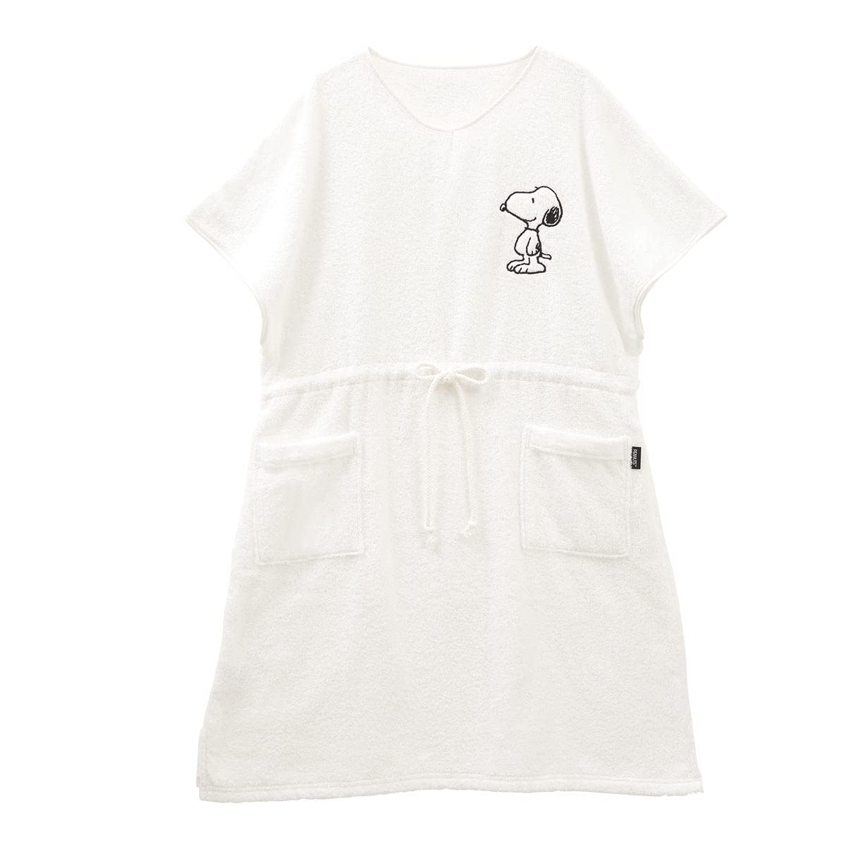 

Цветущая Флора Снупи Банное Хлопковое Махровое Прохладное Летнее Идеально для Ванн Пончо, 100% Ткань, Халат, Легкий, После Ванны (Белый, Большой)