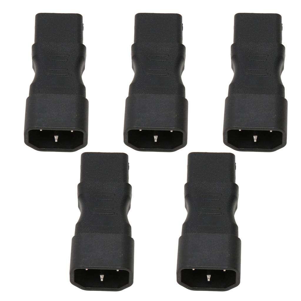5PCS IEC320 C14 To IEC240 C13 Power Adapter Connector PDU Power Extensive Cord for Computer TV