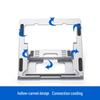 Adjustable Aluminum Laptop Stand: Foldable, Portable Cooling Desk for Office & Gaming
