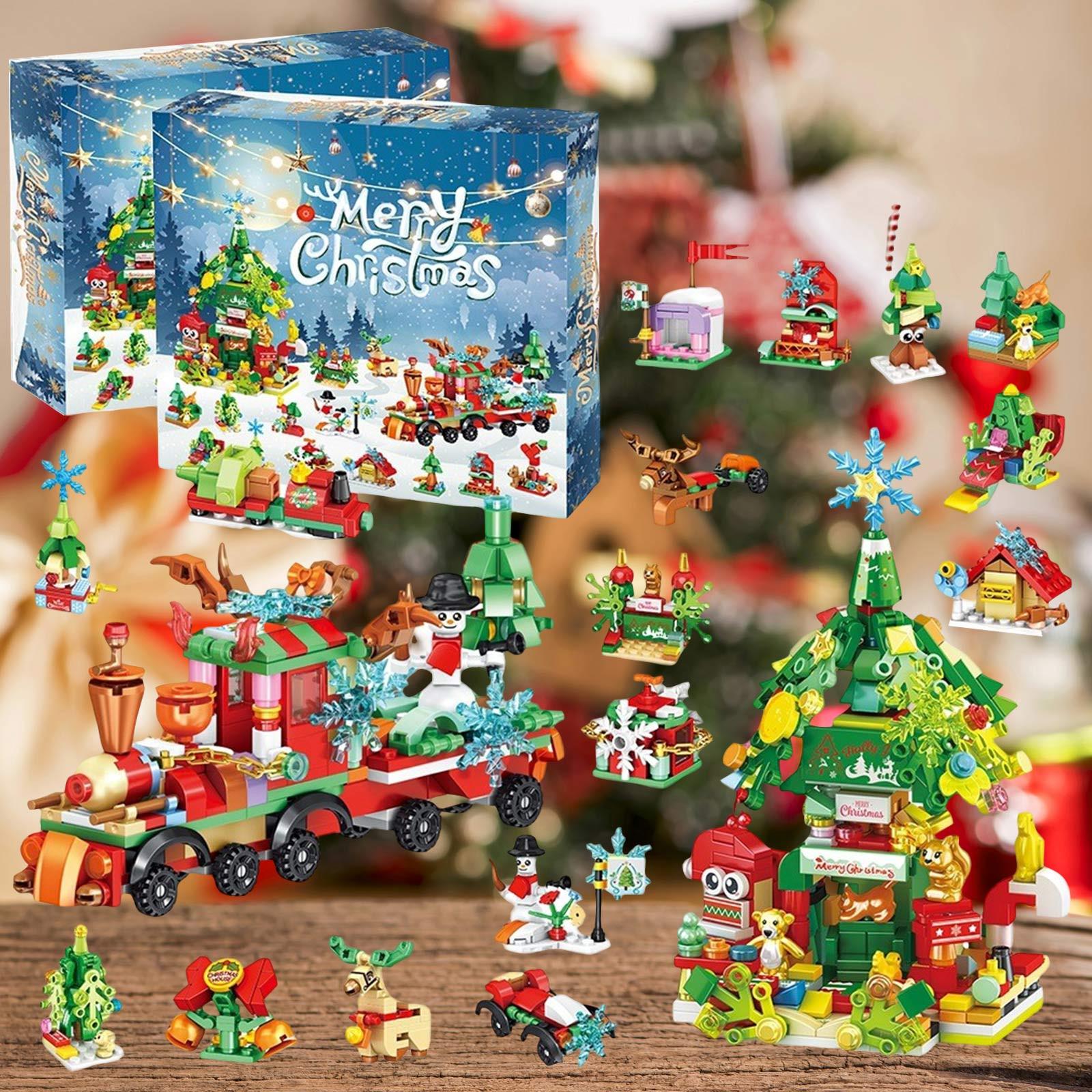 

Календарь обратного отсчета до Рождества включает календарь прибытия, практические навыки, связанные с Рождеством, и сюрпризы в виде рождественских коллекционных предметов One Size