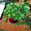 Pack of 40 Artificial Foam Berries Christmas Bright Faux Berries for Enhancing Holiday Decors and Handmade Projects