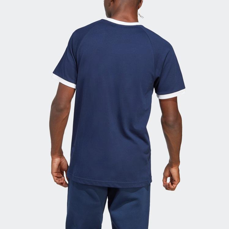 Adidas Adicolor Classics 3-Streifen T-Shirt Nachtindigo Herren Streetwear IA4850
