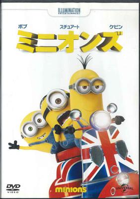 DVD ANIMA - Minions 71237 UNIVERSAL Japan Movies & DVD Used