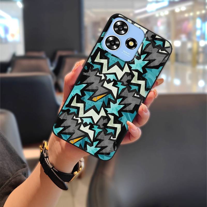 

Водонепроникний силіконовий чохол для телефону для ZTE Blade A73 4G/V50 Smart/V50 Design 4G/Axon50Lite М який чохол Мультяшний Модний Дизайн ZTE Blade A73 4G/V50 Smar